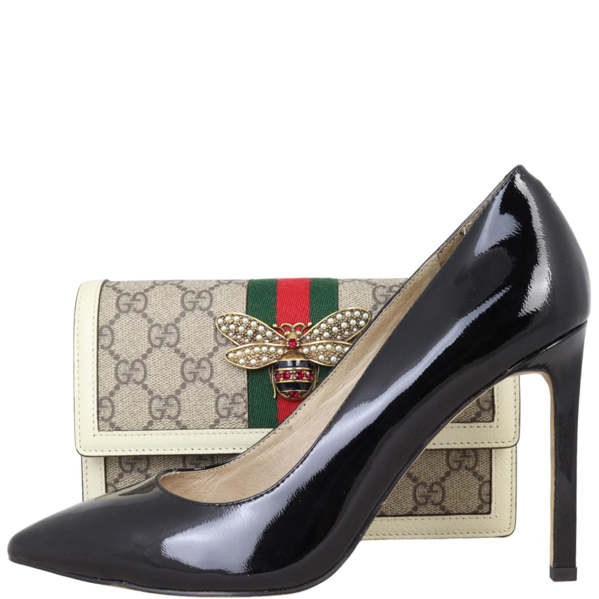 Gucci GG Supreme Queen Margaret Wallet on Chain