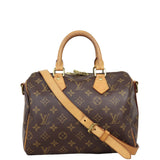 Louis Vuitton Speedy 25 Bandouliere Monogram