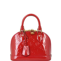 Louis Vuitton Alma BB Monogram Vernis | Red