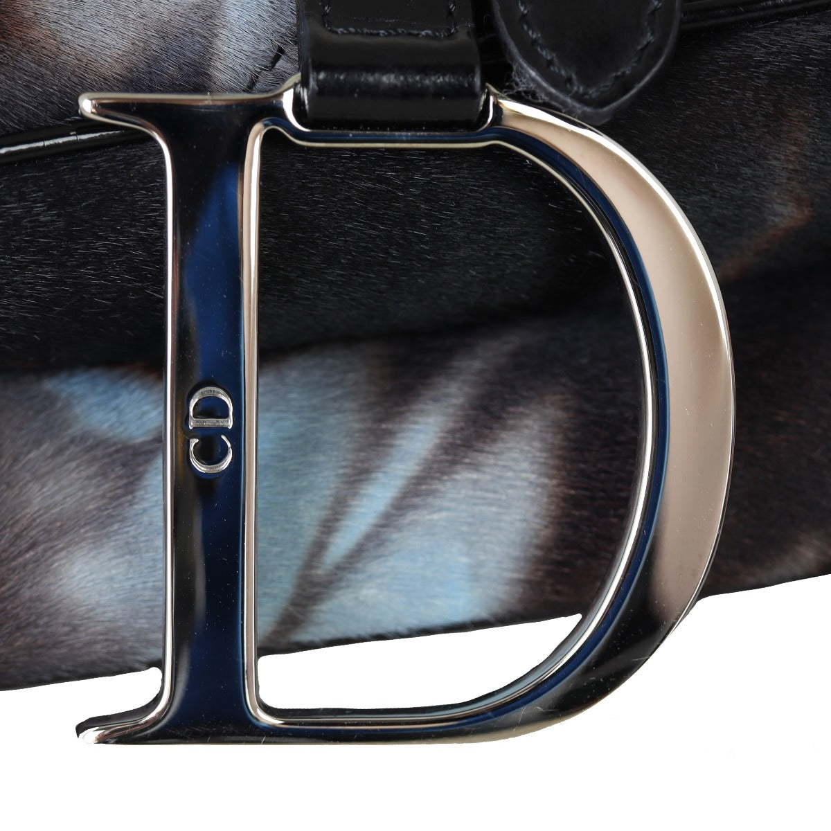 Dior Saddle Bag Pony Hair Hardware