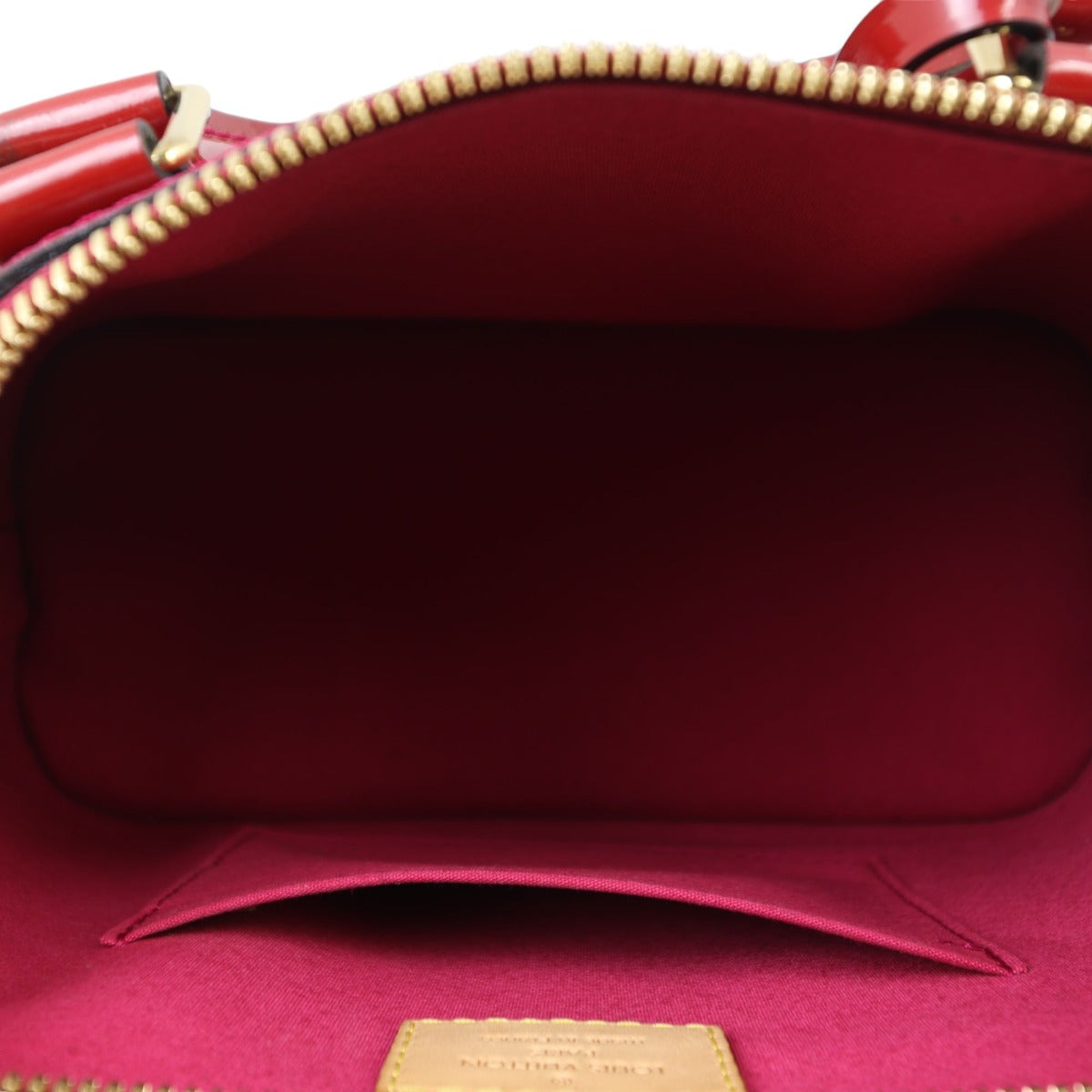 Louis Vuitton Alma BB Monogram Vernis | Red