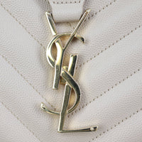 Saint Laurent Chevron Shopping Tote Hardware
