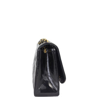 Chanel Quilted Diana Patent Flap Bag | Black