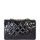 Chanel Quilted Diana Patent Flap Bag | Black