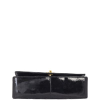Chanel Quilted Diana Patent Flap Bag | Black