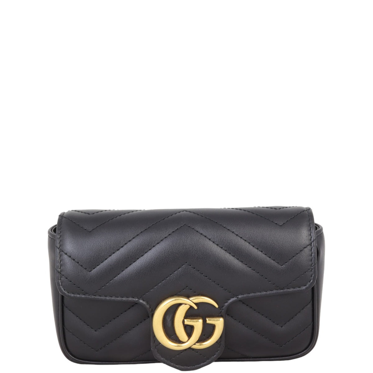 Gucci GG Marmont Matelasse Super Mini Shoulder Bag
