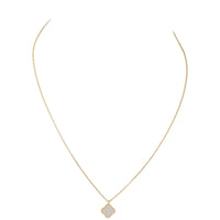 Van Cleef & Arpels Sweet Alhambra 1 Motif Mother of Pearl Necklace