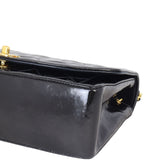 Chanel Quilted Diana Patent Flap Bag | Black