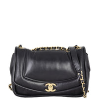 Chanel Vintage Puffy Flap Bag Medium | Black