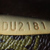 Louis Vuitton Menilmontant PM Monogram Date Code