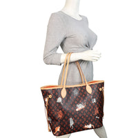 Louis Vuitton x Grace Coddington Neverfull MM Catogram
