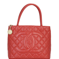 Chanel Medallion Tote | Red