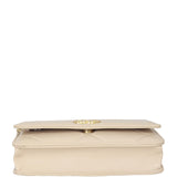 Chanel 19 Wallet On Chain | Beige Goatskin