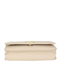 Chanel 19 Wallet On Chain | Beige Goatskin