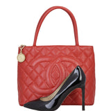 Chanel Medallion Tote | Red