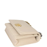 Chanel 19 Wallet On Chain | Beige Goatskin