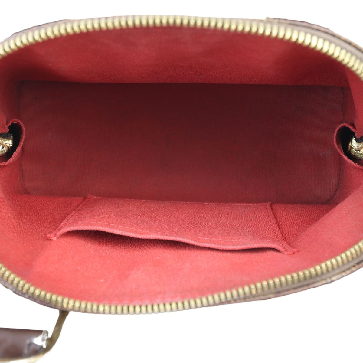 Louis Vuitton Alma BB Damier Ebene | Padlock Gold