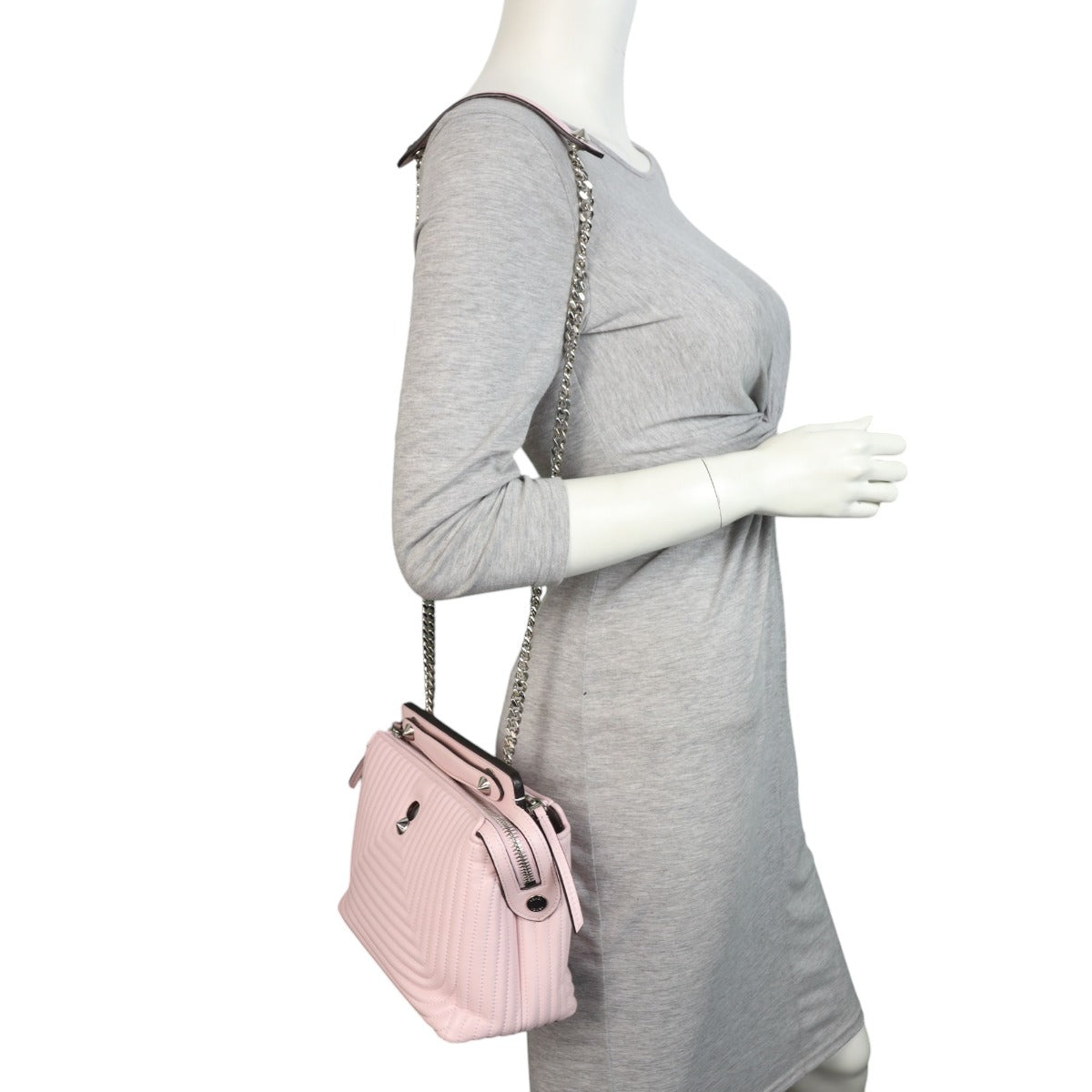 Fendi DotCom Click Satchel Small