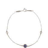 Tiffany & Co Elsa Peretti Color by the Yard Single Tanzanite Bracelet