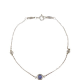 Tiffany & Co Elsa Peretti Color by the Yard Single Tanzanite Bracelet