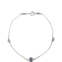 Tiffany & Co Elsa Peretti Color by the Yard Single Tanzanite Bracelet