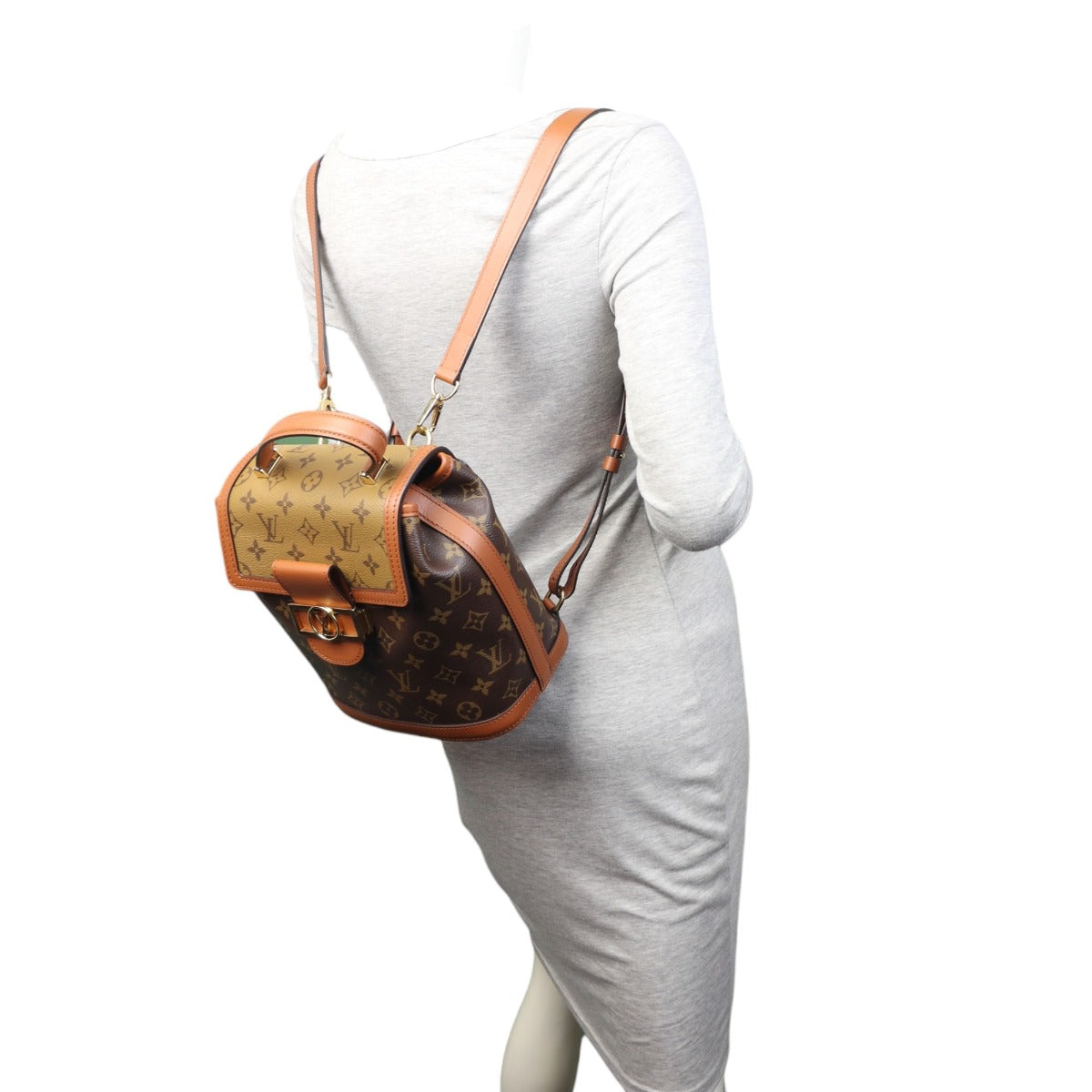 Louis Vuitton Dauphine Backpack Monogram Reverse