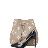Louis Vuitton NeoNoe MM Monogram Empreinte Giant Bicolour