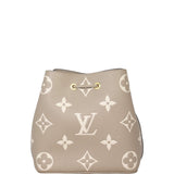 Louis Vuitton NeoNoe MM Monogram Empreinte Giant Bicolour