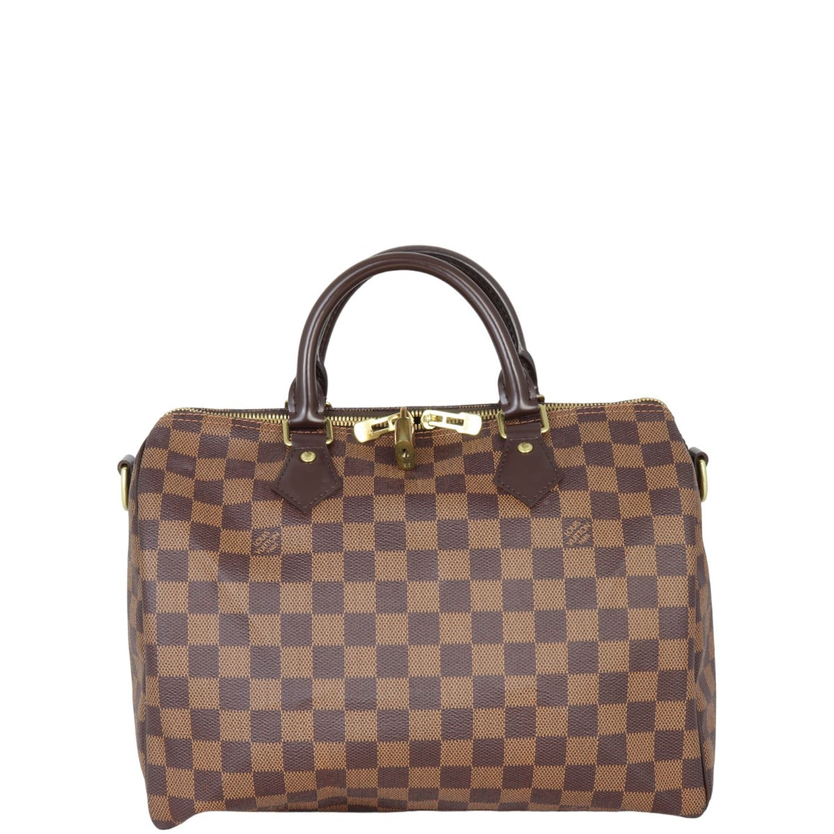 Louis Vuitton Speedy 30 Bandouliere Damier Ebene
