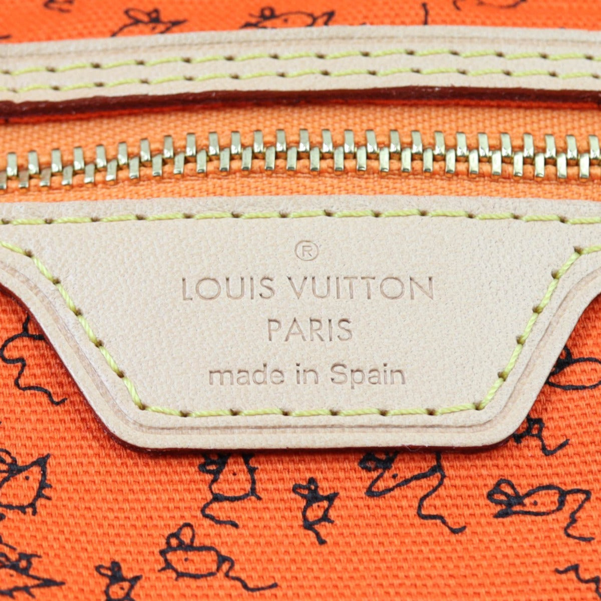Louis Vuitton x Grace Coddington Neverfull MM Catogram