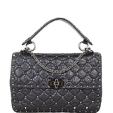 Valentino Rockstud Spike Medium Shoulder Bag