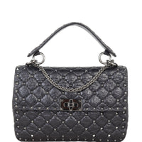 Valentino Rockstud Spike Medium Shoulder Bag