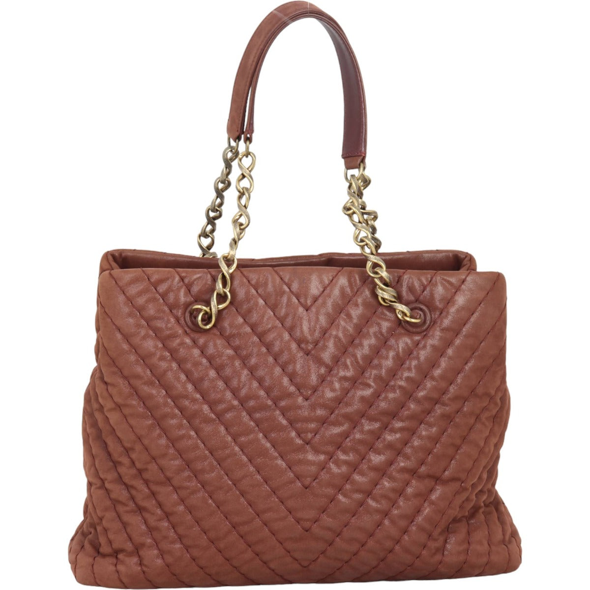 Chanel CC Chevron Surpique Tote