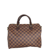 Louis Vuitton Speedy 30 Bandouliere Damier Ebene