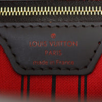 Louis Vuitton Neverfull PM Damier Ebene Interior Stamp