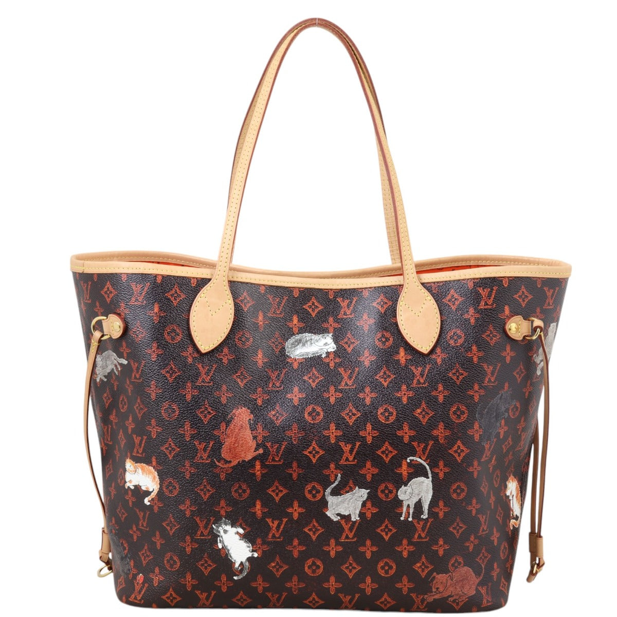 Louis Vuitton x Grace Coddington Neverfull MM Catogram
