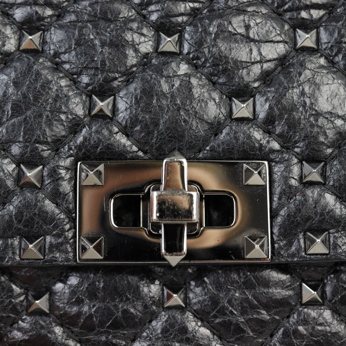 Valentino Rockstud Spike Medium Shoulder Bag