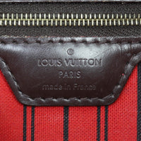 Louis Vuitton Neverfull MM Damier Ebene Interior Stamp