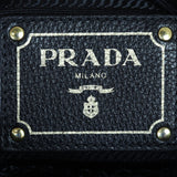 Prada Vitello Daino Satchel Bag Interior Stamp