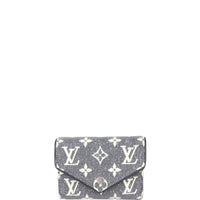 Louis Vuitton Victorine Wallet Monogram Denim