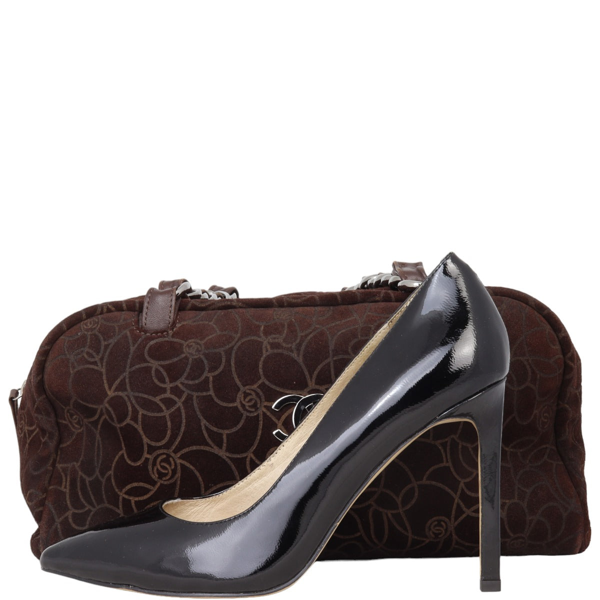 Chanel Camellia Bowling Bag