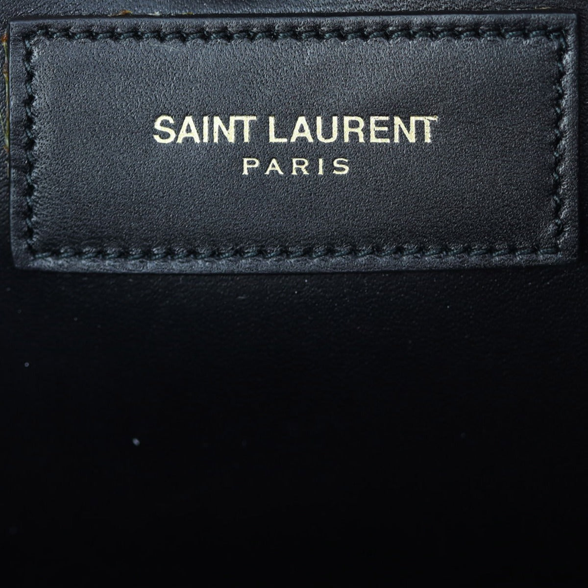 Saint Laurent Kate Clutch Interior Stamp