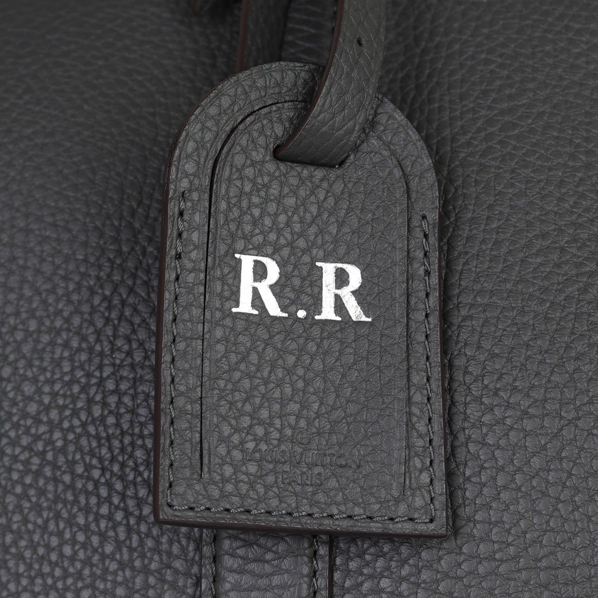 Louis Vuitton Keepall 45 Bandouliere Taurillon Leather (anthracite) Hotstamp