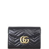 Gucci GG Marmont Matelasse Chain Wallet