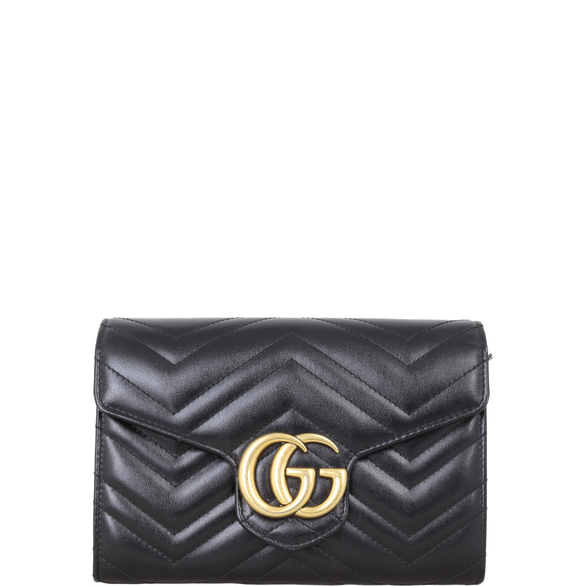 Gucci GG Marmont Matelasse Chain Wallet