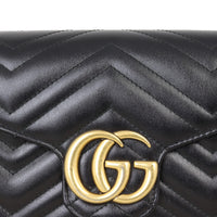 Gucci GG Marmont Matelasse Chain Wallet