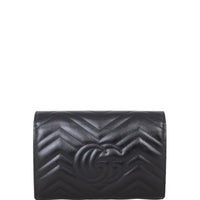 Gucci GG Marmont Matelasse Chain Wallet