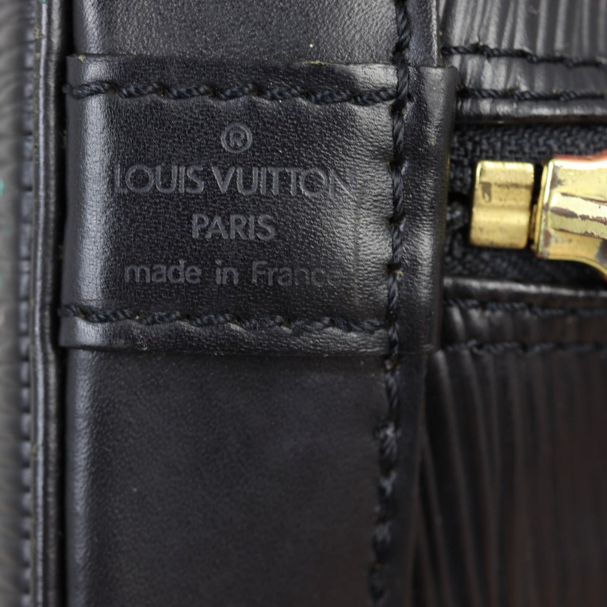 Louis Vuitton Alma PM Epi | Black GHW