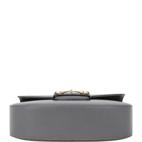 Gucci Leather Horsebit Shoulder Bag Large