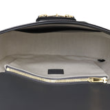 Gucci Leather Horsebit Shoulder Bag Large